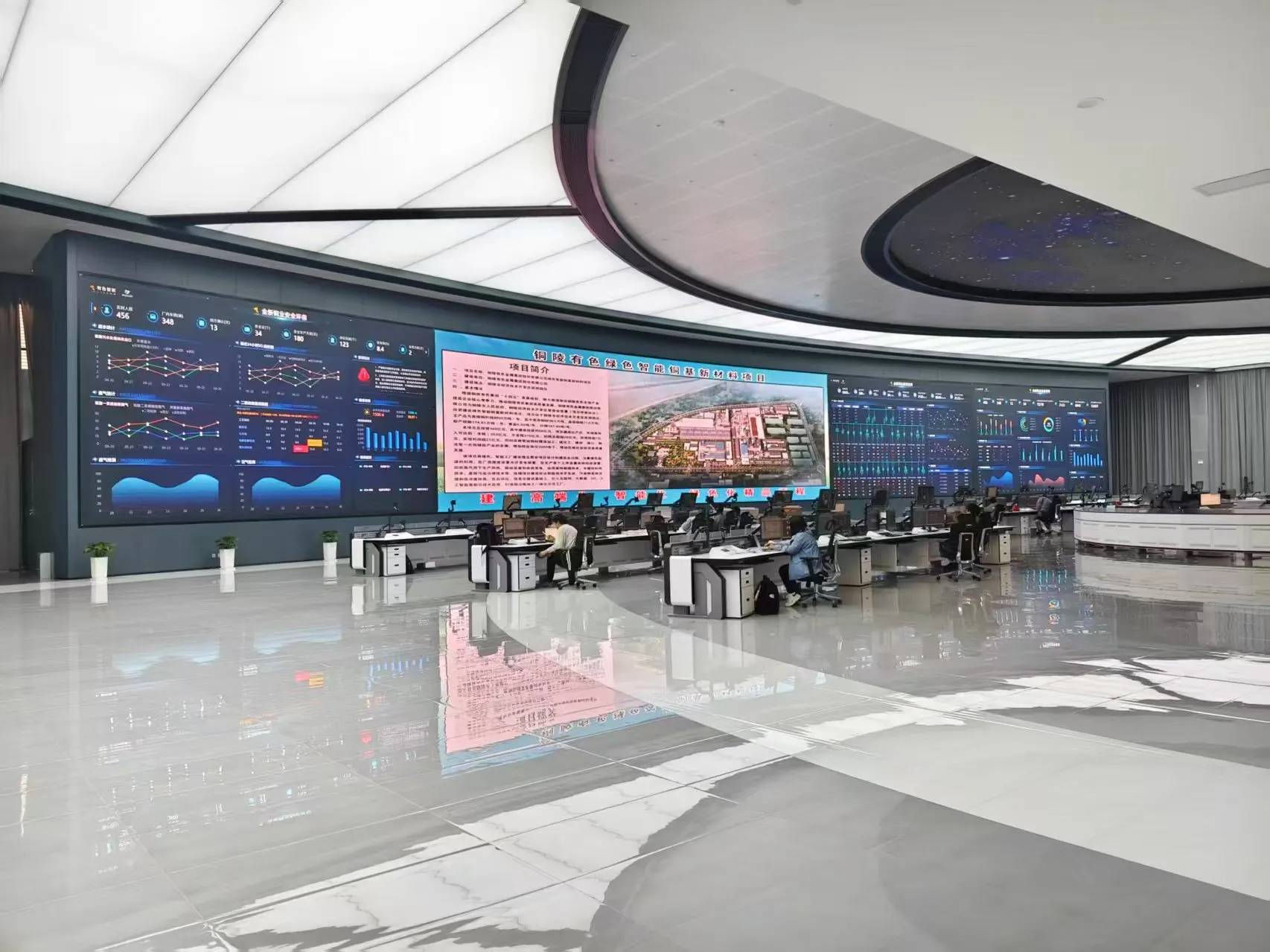 铜陵有色金新铜业分公司集控中心分布式系统